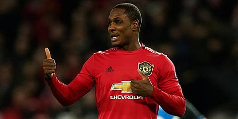 Manchester United striker Odion Ighalo (Photo | AP)