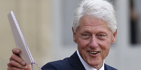 Former US President Bill Clinton. (File photo| AFP)