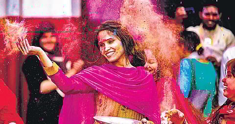 Coronavirus takes colour off Holi