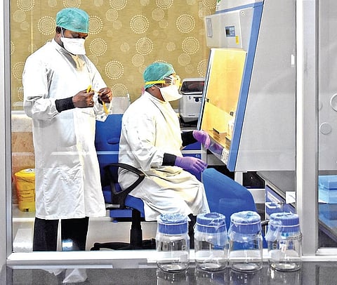 A lab set up for diagnosis of COVID-19 at SVIMS, Tirupati | Madhav K