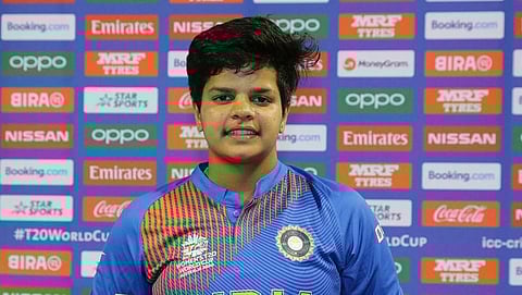 Indian opener Shafali Verma (Photo | Twitter @TheShafaliVerma)