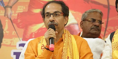 Maharashtra CM and Shiv Sena chief Uddhav Thackeray. (Photo| Twitter/ @OfficeofUT)