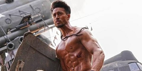 A still from Tiger Shroff-starrer 'Baaghi 3'.