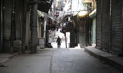 The fear of community transmission of the novel coronavirus has caused panic among several residents of Nizamuddin basti. (Photo |EPS)