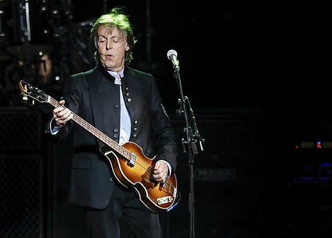 The Beatles frontman Paul McCartney. (Photo| AFP)