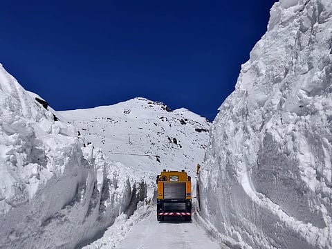 These roads are lifelines for residents and troops in border areas.