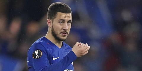 Former Chelsea striker Eden Hazard (File Photo | AP)