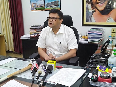 Principal secretary health department Sanjay Kumar. (Photo | EPS)