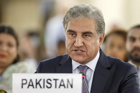 Pakistan Foreign Minister Shah Mehmood Qureshi (Photo | AP)
