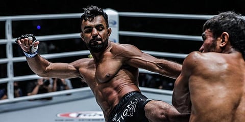Indo-Canadian Mixed Martial Arts practitioner Gurdarshan Mangat (Photo | One Championship)