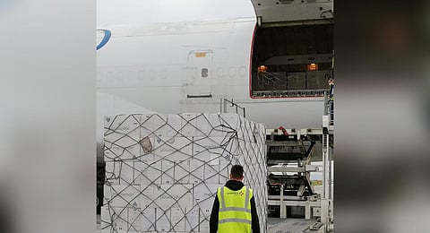 St Mary’s Rubbers has exported 33.5 lakh pairs of sterile surgical gloves to Belgrade, the second such consignment by the company to Serbia after it sent 35.5 lakh pairs at the end of last month. (Photo | Express)