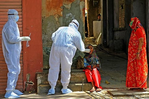 Working in one shift, more than 42,400 samples can be tested each day, said ICMR head. (Photo | PTI)