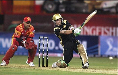 McCullum set the first ever match of Indian Premier League (IPL) on fire as he smashed unbeaten 158 runs for the Kolkata Knight Riders against the Royal Challengers Banglore. (Photo | Twitter/ Kolkata Knight Riders)