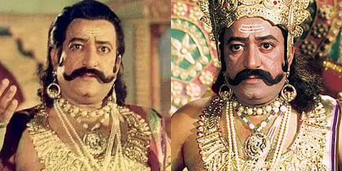 Arvind Trivedi is back in limelight after Doordarshan started the re-run of 'Ramayan' amid the coronavirus lockdown. (Photo | YouTube Screengrab)