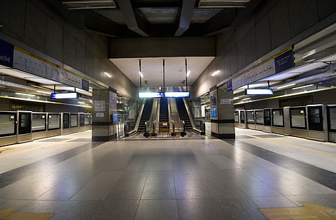 Rajiv Chowk Metro station 