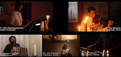 The Malayalam version of the song 'Lead, Kindly Light' was written and directed by Fr Abraham Lincoln. (YouTube screengrab)