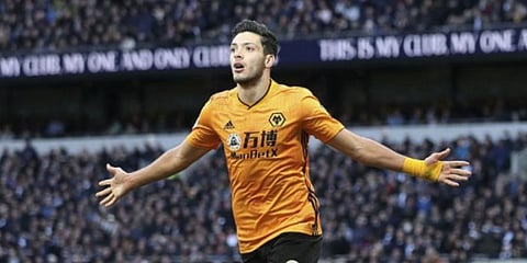 Wolverhampton Wanderers striker Raul Jimenez (Photo | AP)