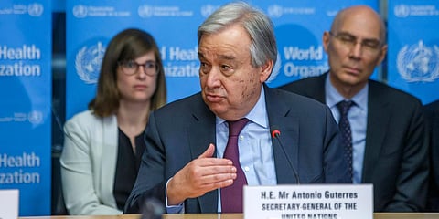UN Secretary-General Antonio Guterres. (File photo| AP)