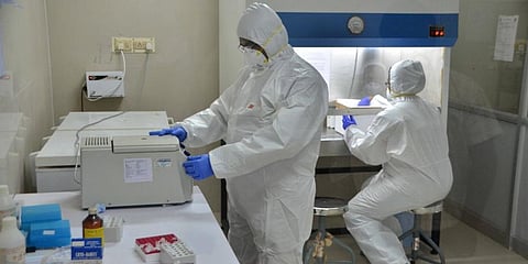 Image of medical professional wearning PPE used for representational purpose only(Photo | Karthik Alagu, EPS)