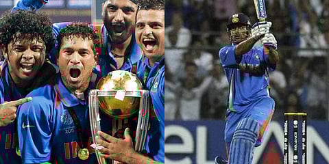 A number of players who were part of the 2011 World Cup-winning team spoke on their social media handles about the occasion. (File Photo | AP and AFP)