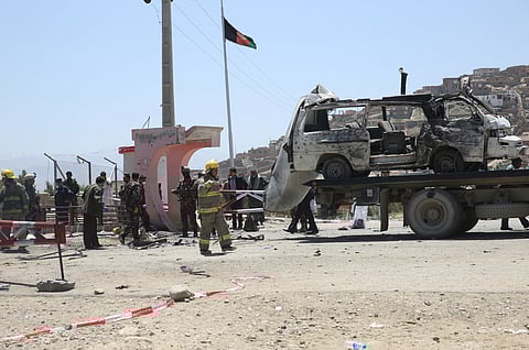 Image of Afghanistan security forces used for representational purpose. (File Photo | AP)