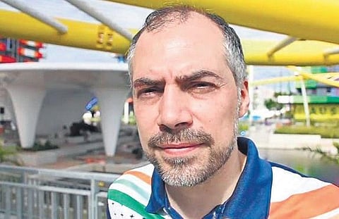 Conditioning before sparring on Santiago Nieva’s to-do list