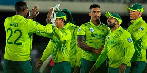 South Africa cricket team (Photo | CSA Twitter)