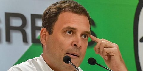 Congress MP Rahul Gandhi (Photo | PTI)