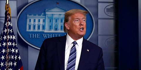 US President Donald Trump. (Photo| AP)