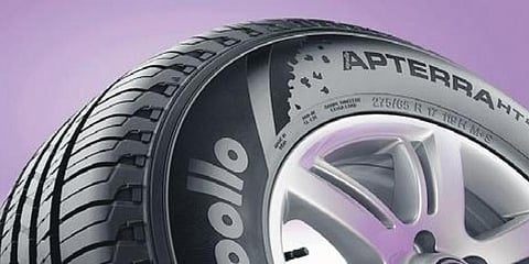 Apollo Tyres unveils new corporate identity
