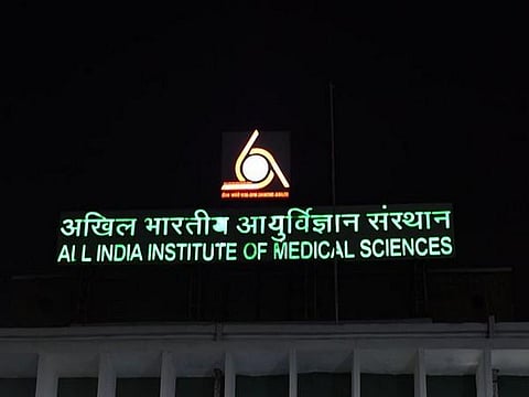 the nurse had fever on Saturday and had approached the doctors on phone in the clinic for AIIMS' employees the same evening.