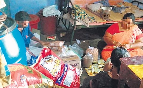 In times of need, organisations like SIAAP, National Network of Sex Workers and Vadamalar Foundation volunteer to get the job done. (Photo | EPS)