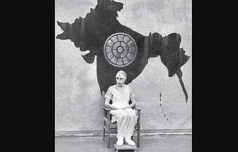 The Mother before the ‘spiritual map of India’