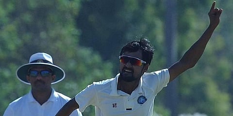 Indian cricketer Shahbaz Nadeem (Photo | BCCI)