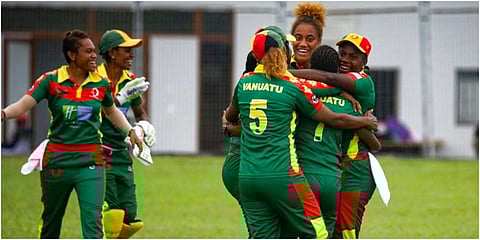 A rarity: Women's cricket goes live in South Pacific Vanuatu's amid COVID-19