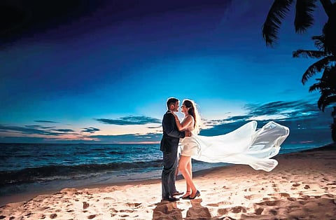 Ghazal and Prince at Jomtein Beach