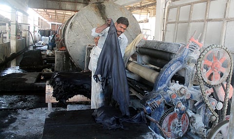 A leather factory (File photo)