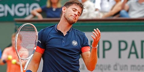 ATP World Number 3 Dominic Thiem (Photo | AP)