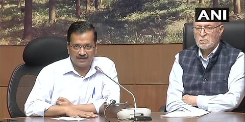 Delhi CM Arvind Kejriwal (L) and Lt Governor Anil Baijal (File photo| ANI)