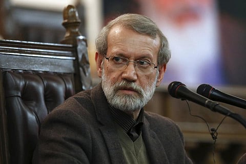 Iran parliament speaker Ali Larijani (File Photo | AP)