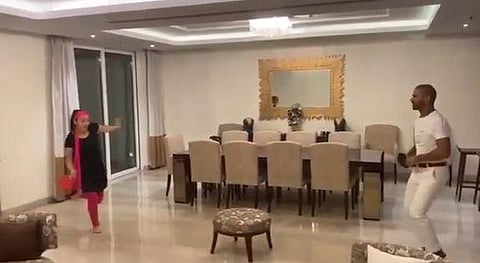 Shikhar Dhawan is making good of the lockdown21 time that he got to spend with his family amid the coronavirus pandemic.