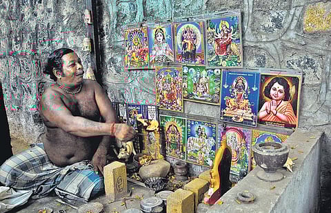 Hanging on a string and a prayer