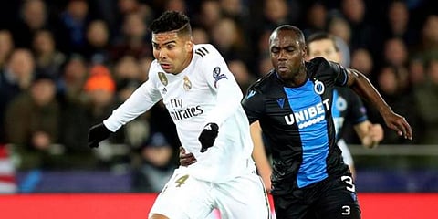 Real Madrid midfielder Casemiro (Photo | AP)