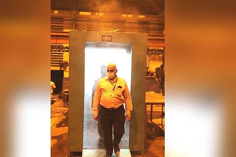 BHEL develops walk-through disinfection chamber