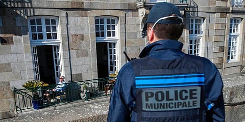 Image of French police used for representational purpose (Photo | AP)