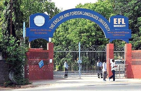 EFL University, IIT-H conduct online classes