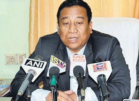 Disqualified Manipur MLA Thounaojam Shyamkumar