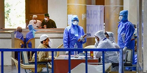 While the number of active COVID-19 cases stood at 4,312, as many as 352 people were cured and discharged and one has migrated to another country. (Photo | PTI)