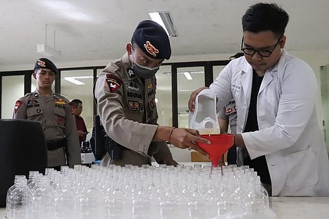 Scientists turn palm wine into sanitisers in Bali. (Photo| AFP)