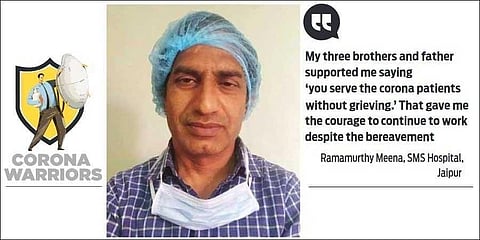 Mother passes away, but ICU in-charge son skips last rites to nurse patients in Rajasthan hospital